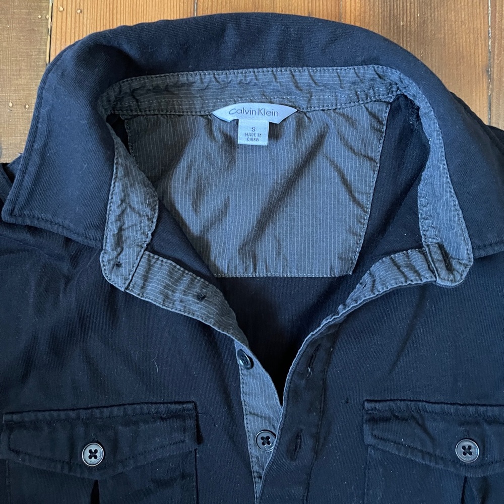 Calvin Klein pocket polo.